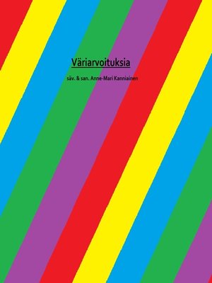 cover image of Väriarvoituksia